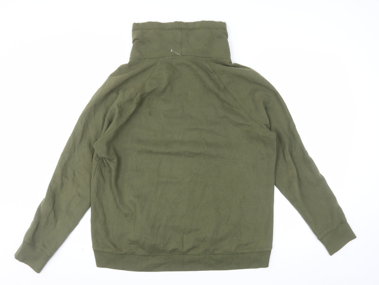 Calvin Klein Jeans Women’s Green Pullover Sweatshirt M Cotton Blend