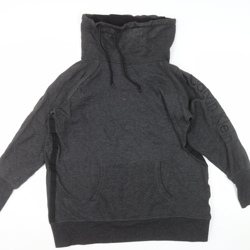 Calvin Klein Performance Women's Black 1X Pullover Hoodie