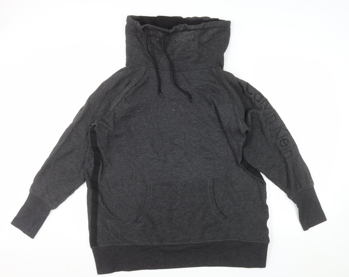 Calvin Klein Performance Women's Black 1X Pullover Hoodie