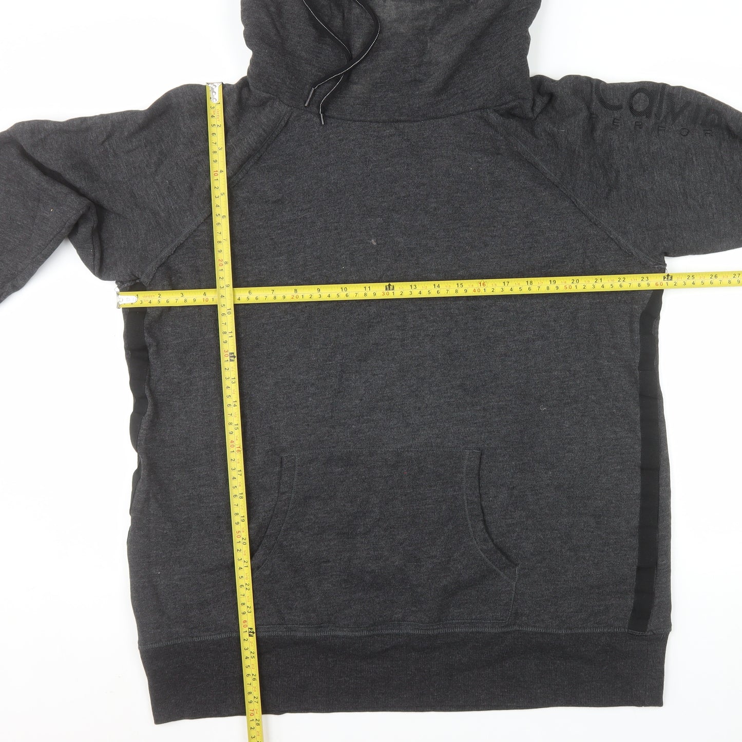 Calvin Klein Performance Women's Black 1X Pullover Hoodie