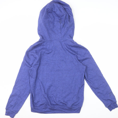Nike Men's Blue Small Pullover Hoodie Sweatshirt Logo Sportswear