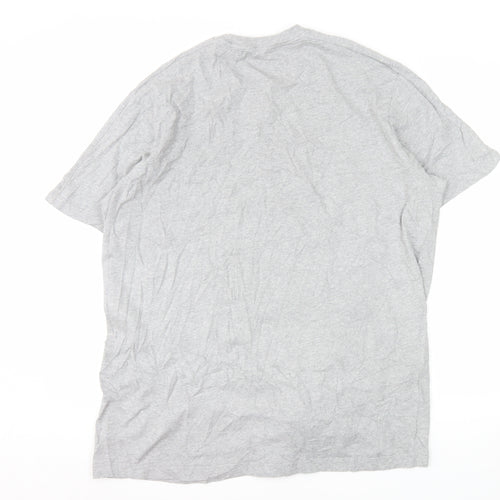 Adidas Men's Grey 2XL Crew Neck Short Sleeve Sports T-Shirt