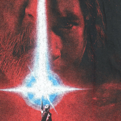 Star Wars Black Men's M Graphic T-Shirt The Last Jedi