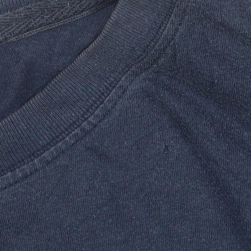 Esprit Sport Men’s Blue XL Crew Neck Short Sleeve Cotton T-Shirt