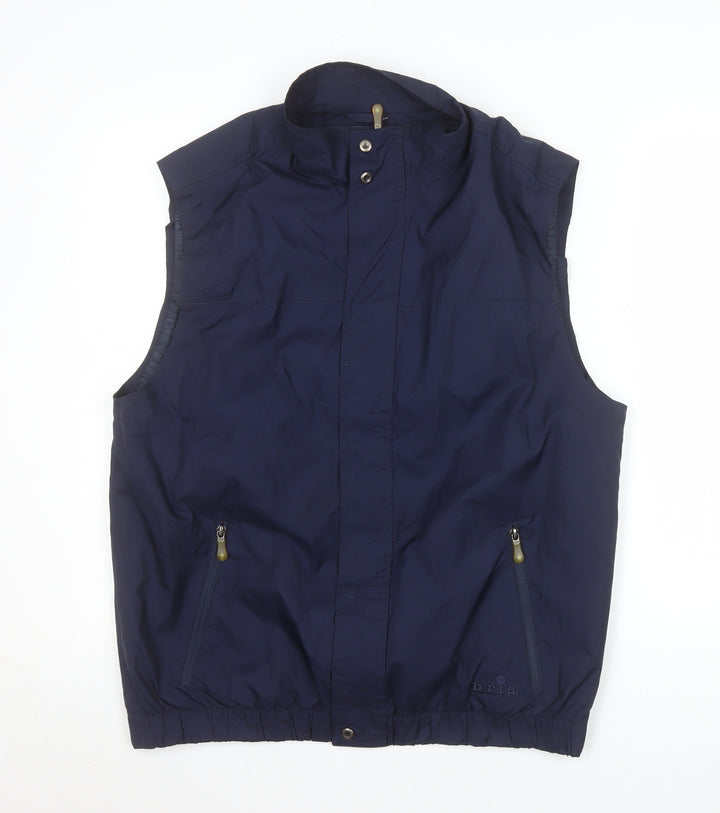 North End Men's Blue Regular Fit Polyester Bodywarmer Size M
