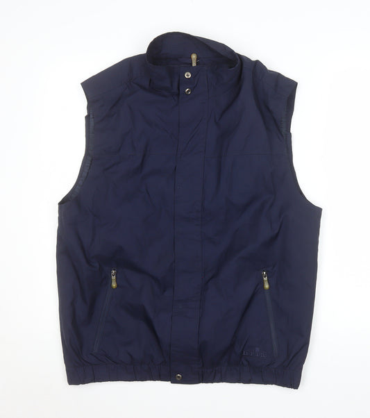 North End Men's Blue Regular Fit Polyester Bodywarmer Size M