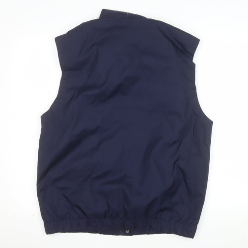 North End Men's Blue Regular Fit Polyester Bodywarmer Size M