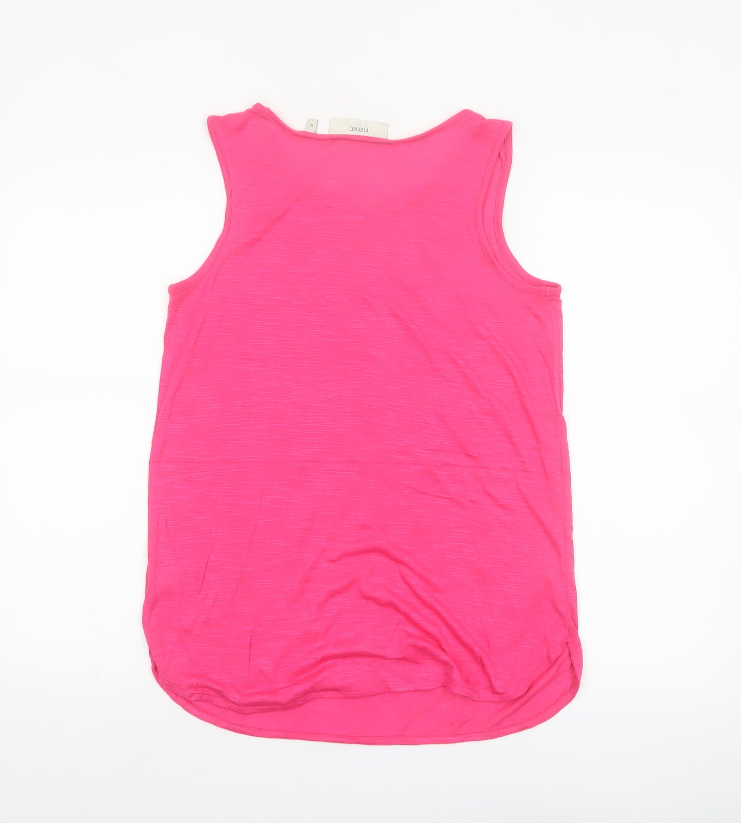 Next Women's Pink Studded Sleeveless Tank Top Size 10