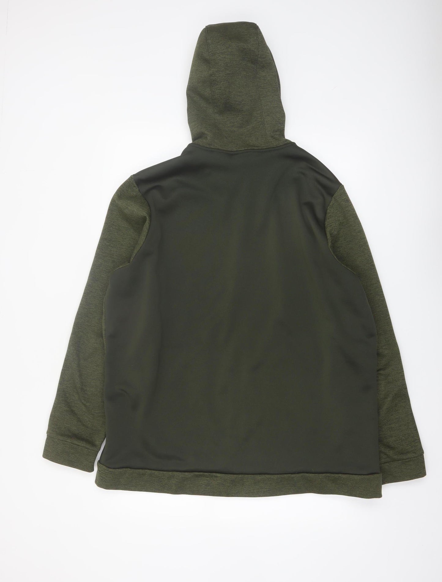 Nike Men's Green XL Therma-Fit Full Zip Sports Hoodie