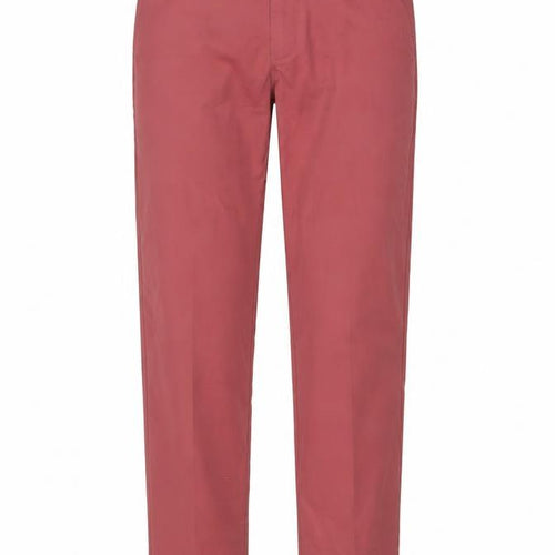 Marks and Spencer Blue Harbour Men's Red Chino Trousers 30x33 Regular Fit