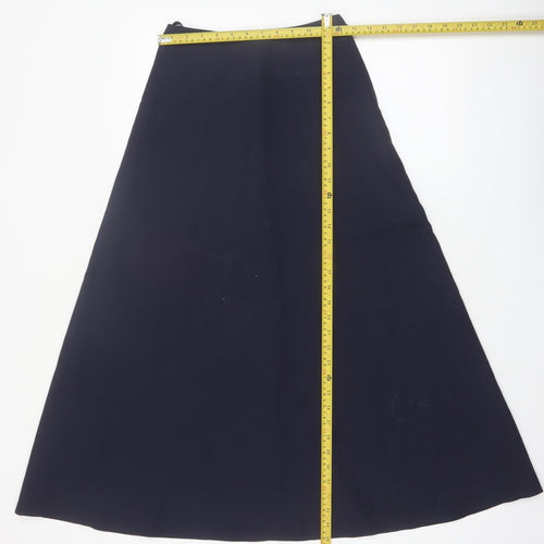 Stevensons Women's Blue Long A-Line Work Skirt Size 8