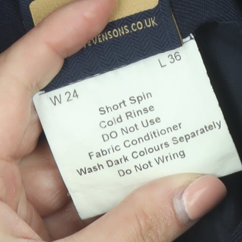 Stevensons Women's Blue Long A-Line Work Skirt Size 8