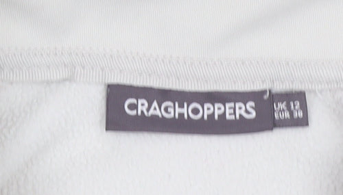 Craghoppers Women's Beige 1/2 Zip Pullover Softshell UK 12