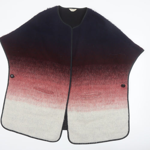 Marks and Spencer Women’s Multicoloured Size 12-14 Wool Blend Cape