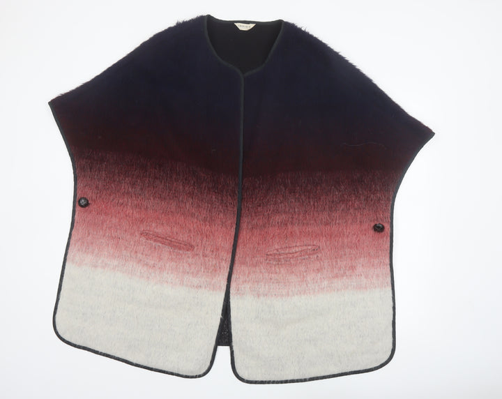 Marks and Spencer Women’s Multicoloured Size 12-14 Wool Blend Cape