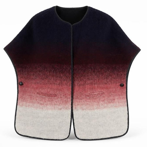 Marks & Spencer Women’s Multicoloured Size 12-14 Wool Blend Cape