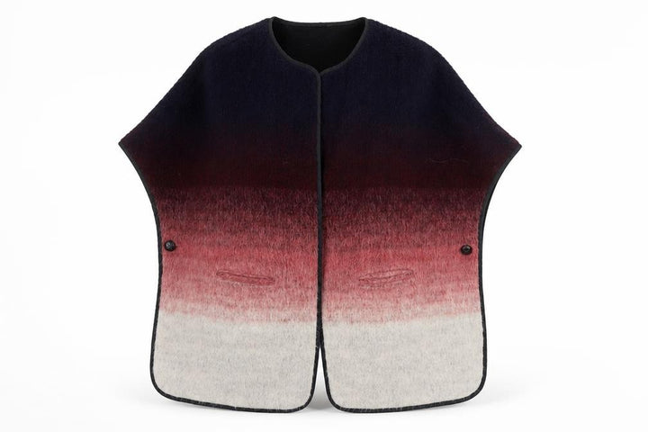Marks & Spencer Women’s Multicoloured Size 12-14 Wool Blend Cape