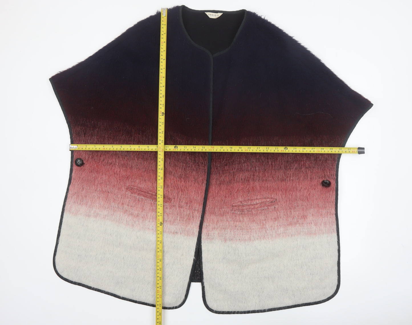 Marks and Spencer Women’s Multicoloured Size 12-14 Wool Blend Cape