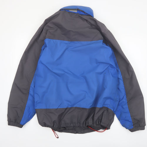 Regatta Men's Blue Waterproof Hiking Jacket L Taped Seams Windproof