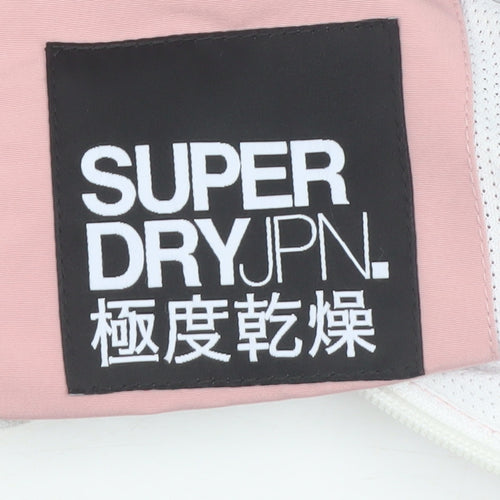 Superdry Women's Multicoloured Hooded Anorak Jacket UK 14