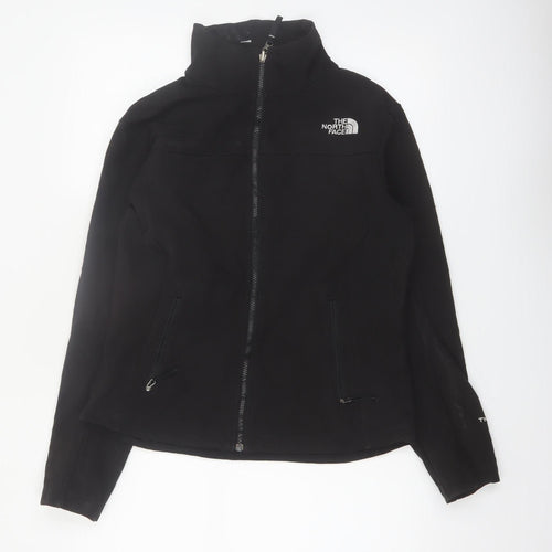 The North Face Women's Black Softshell Windproof Jacket M