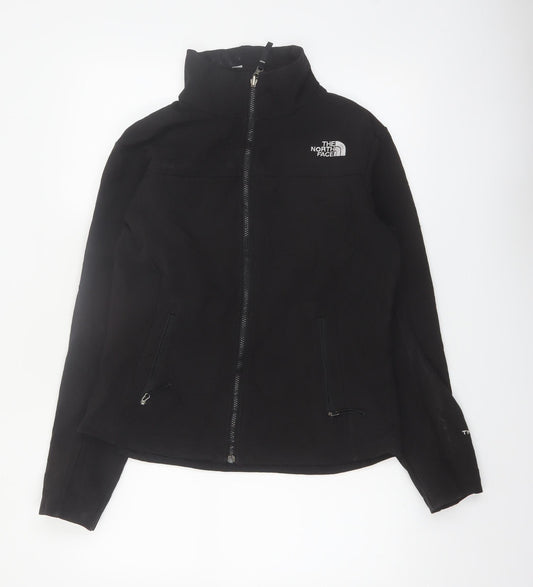 The North Face Women's Black Softshell Windproof Jacket M