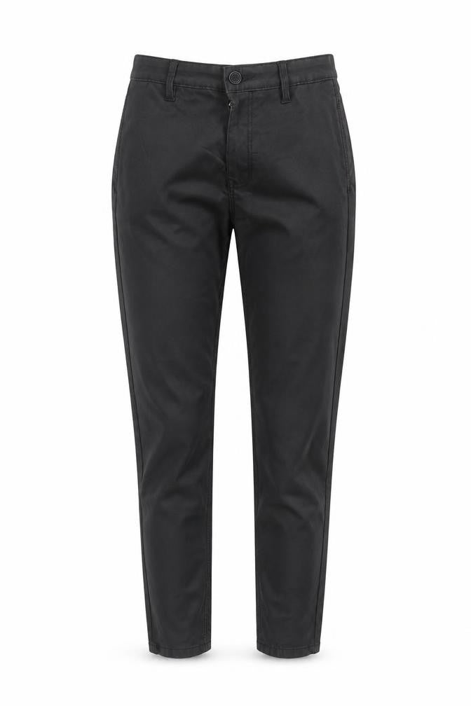 Stradivarius Women Black Slim Fit Skinny Trousers UK 8