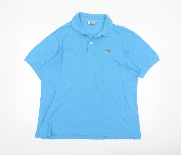 Lacoste Men's Blue XL Classic Cotton Polo Shirt