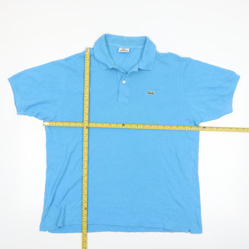 Lacoste Men's Blue XL Classic Cotton Polo Shirt
