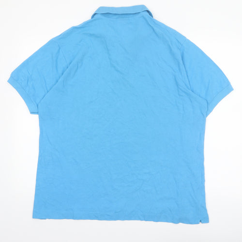 Lacoste Men's Blue XL Classic Cotton Polo Shirt