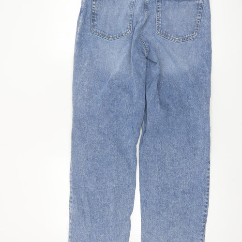 Marks and Spencer Women Blue Straight Leg Jeans Size 12 Regular