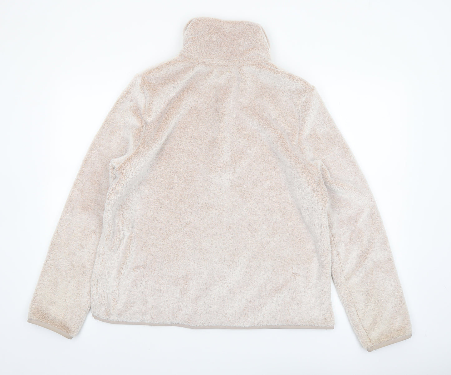 Equestrian Women’s Beige Fleece Pullover Sweatshirt Size 16/18