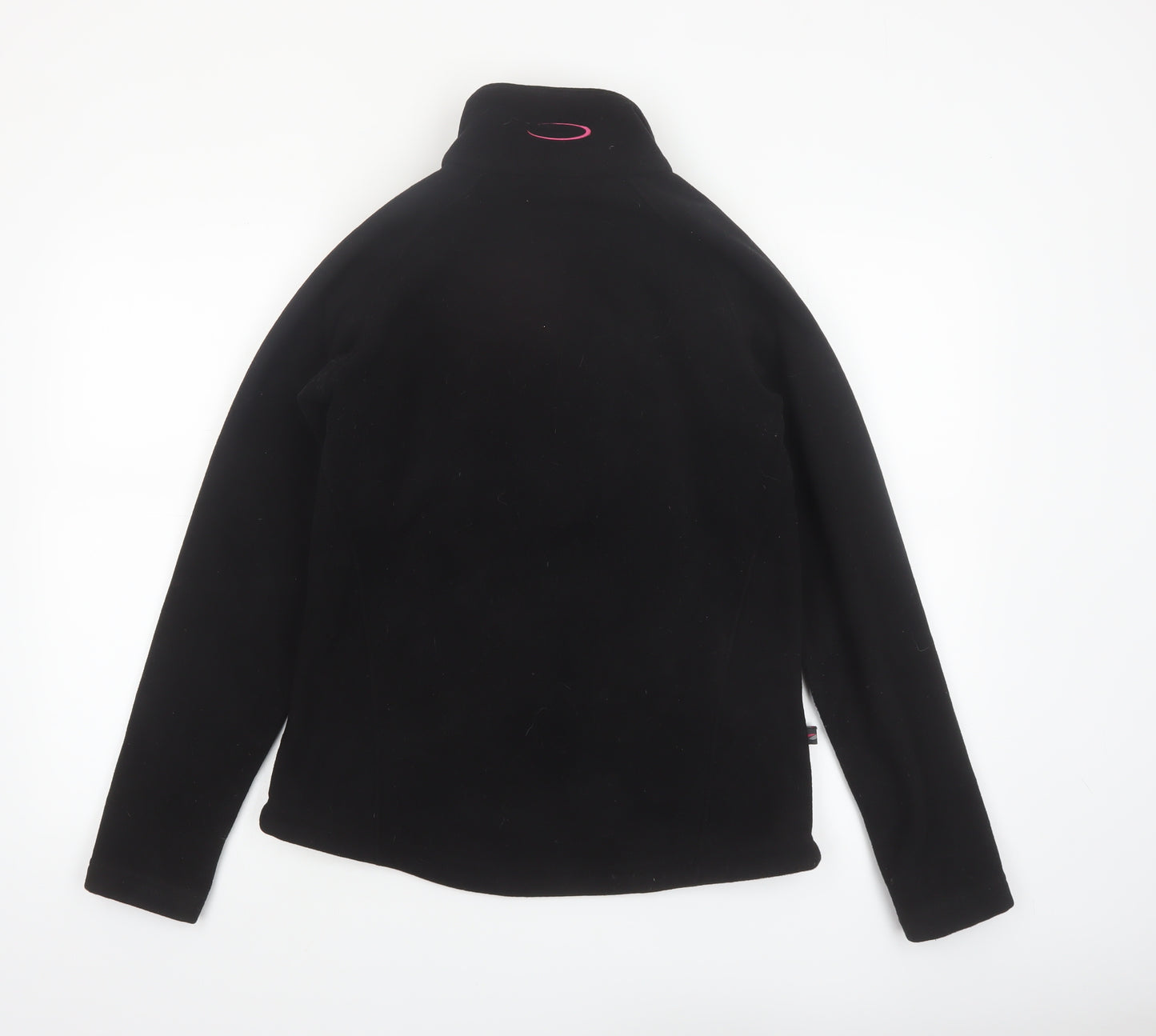 Mountain Life Women's Black Fleece Full Zip Jacket Size 8