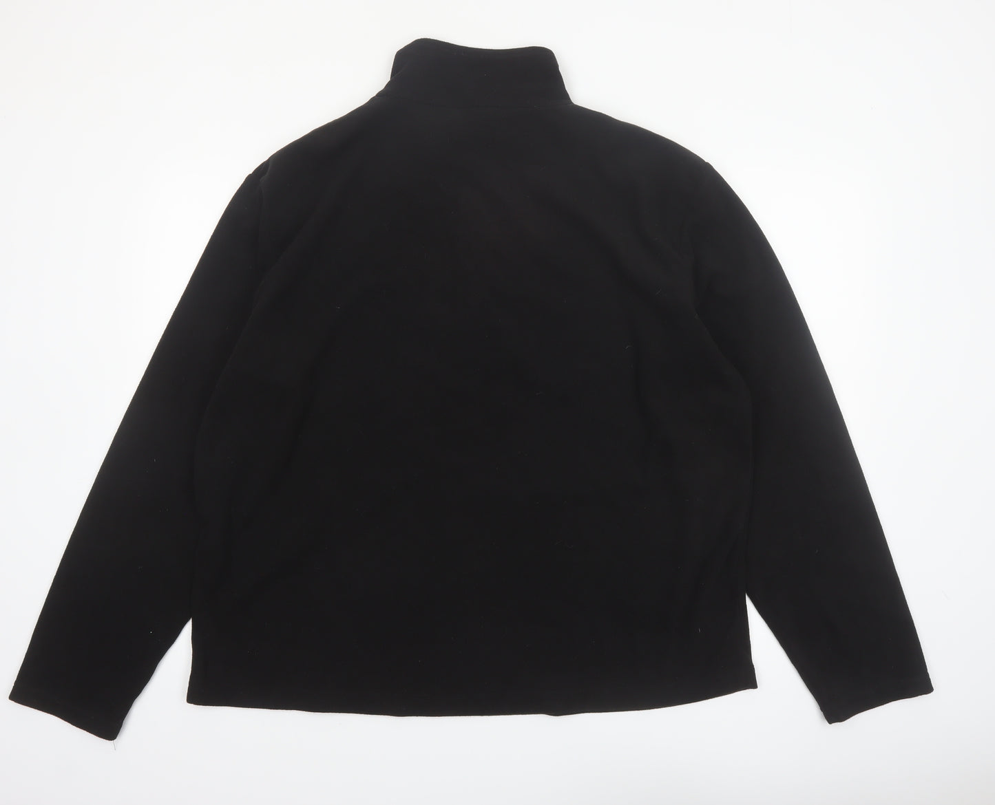 Regatta Men's Black 2XL Fleece 1/4 Zip Pullover Sweatshirt