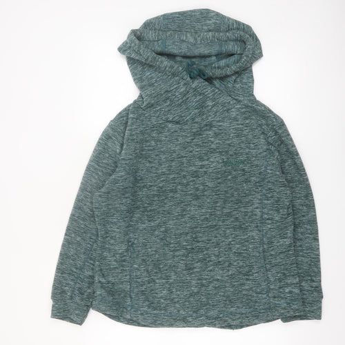 Regatta Great Outdoors Women’s Green Pullover Hoodie UK 16 Polyester