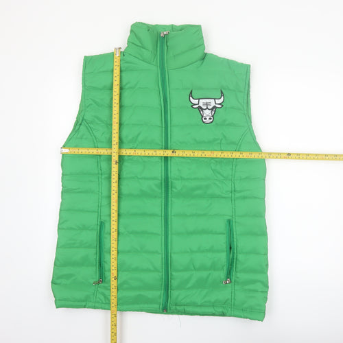 SkyHigh Marketing Men's Green Puffer Waistcoat L Sports Casual