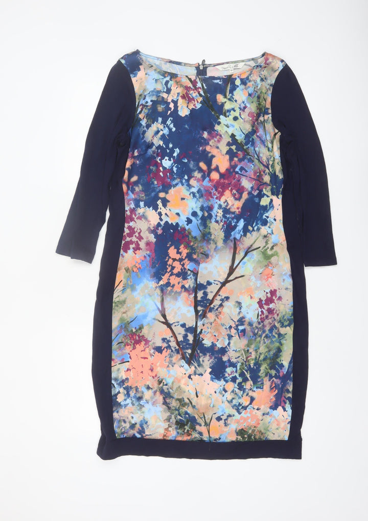 Damsel in a Dress Women’s Multicoloured Floral Sheath Dress Size 12