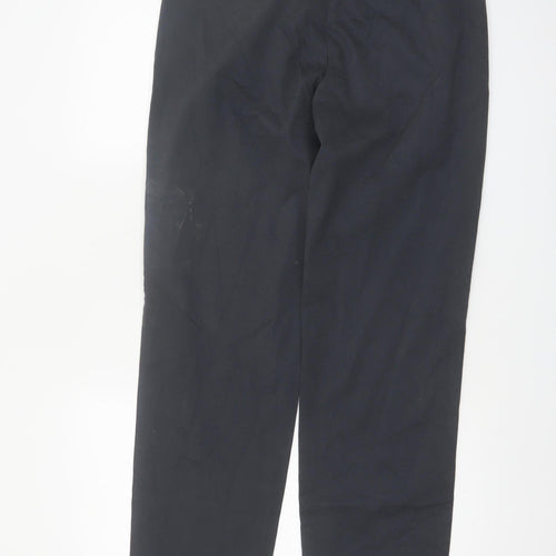 Marks and Spencer Men's Black Regular Fit Chino Trousers 30/33
