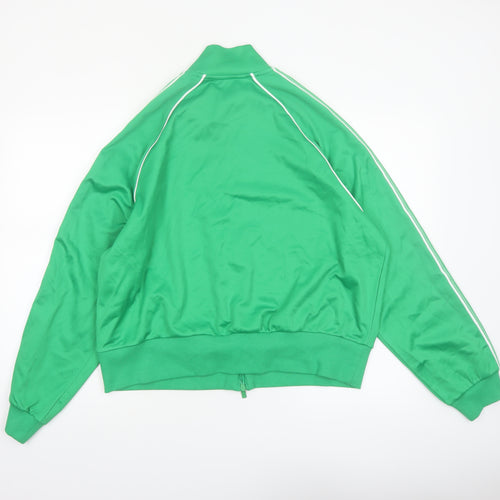 Marks and Spencer Women's Green L Full Zip Track Jacket