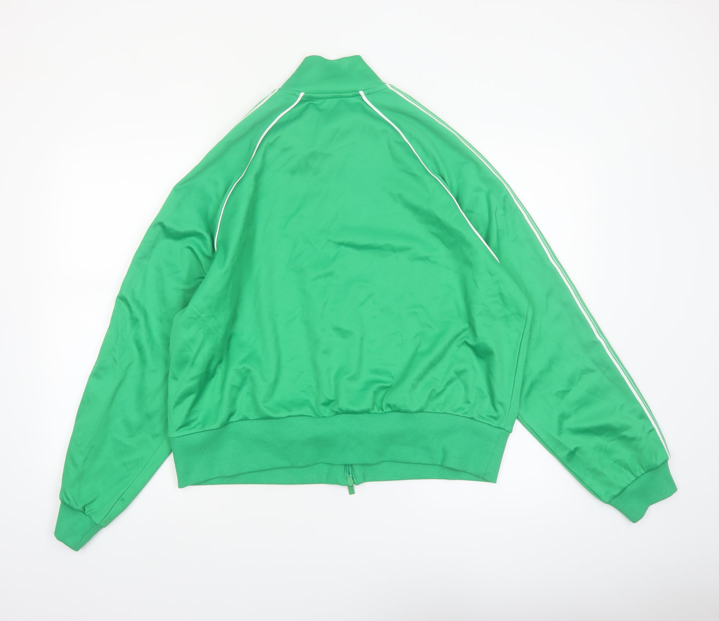 Marks and Spencer Women's Green L Full Zip Track Jacket