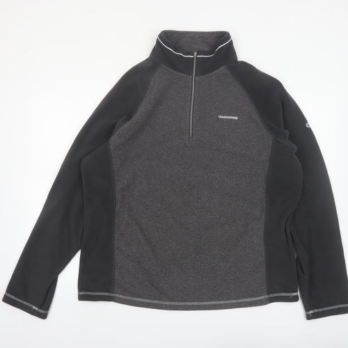 Craghoppers Mens Grey 2XL Fleece Half Zip Pullover Sweatshirt