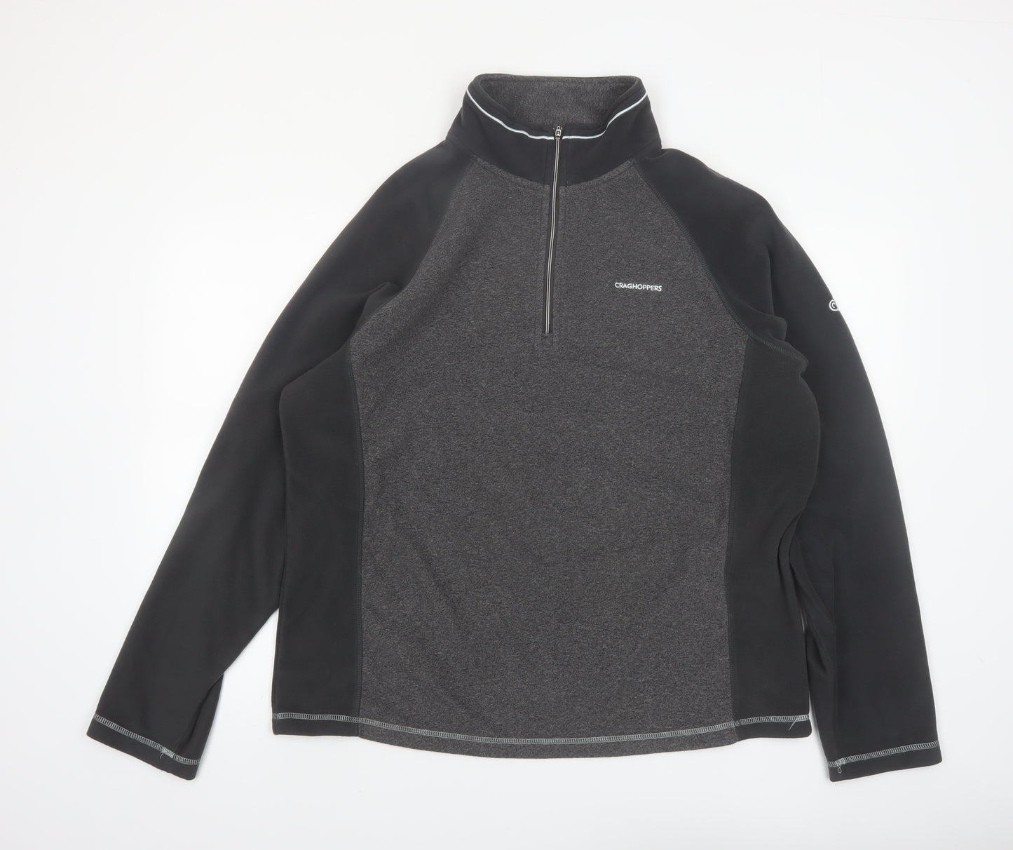 Craghoppers Mens Grey 2XL Fleece Half Zip Pullover Sweatshirt