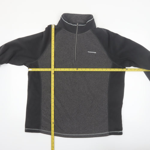 Craghoppers Mens Grey 2XL Fleece Half Zip Pullover Sweatshirt