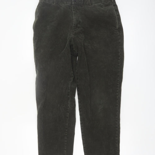 UNIQLO Women’s Brown Corduroy Chino Trousers M Regular Fit