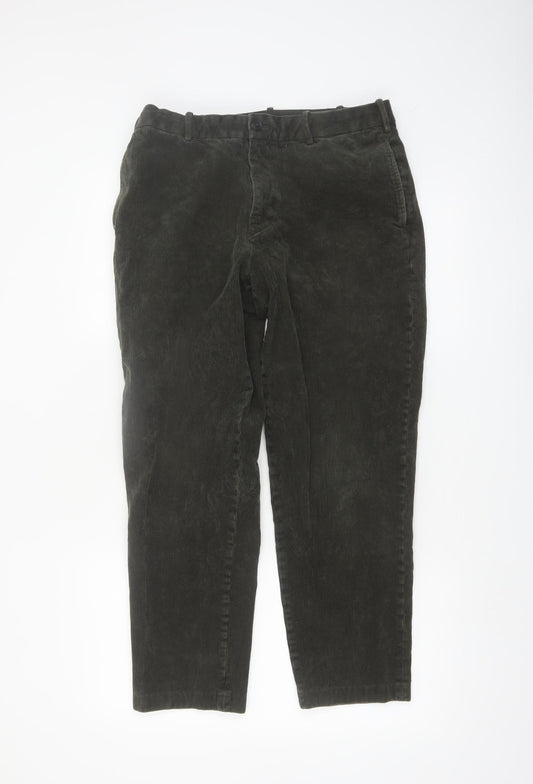 UNIQLO Women’s Brown Corduroy Chino Trousers M Regular Fit