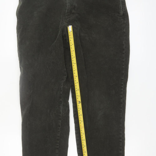 UNIQLO Women’s Brown Corduroy Chino Trousers M Regular Fit