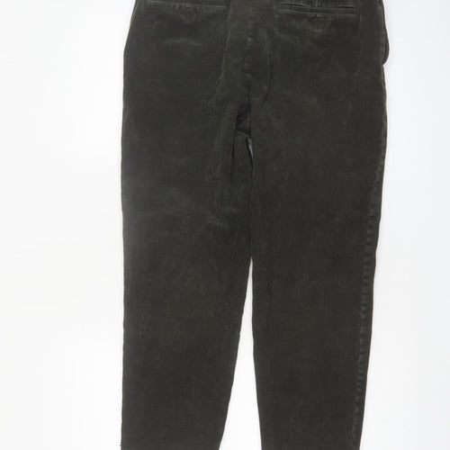 UNIQLO Women’s Brown Corduroy Chino Trousers M Regular Fit