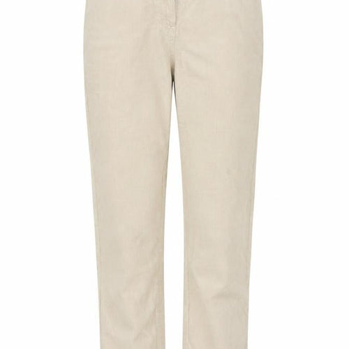 Poetry Women’s Beige Corduroy Chino Trousers UK 6 Regular Fit