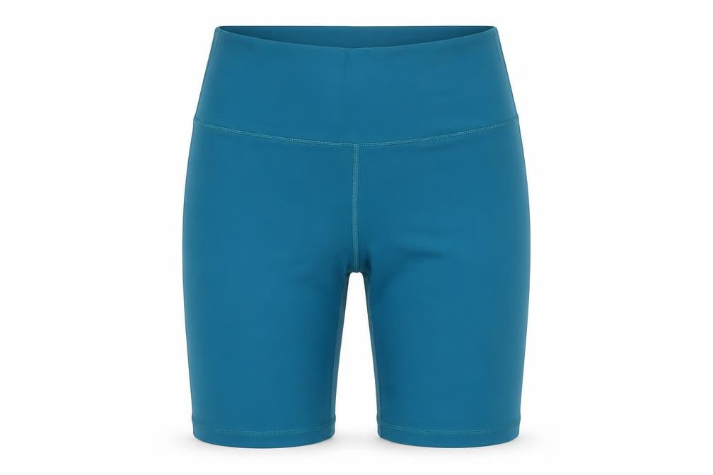 Dunnes Stores Women Teal Biker Activewear Shorts Size L