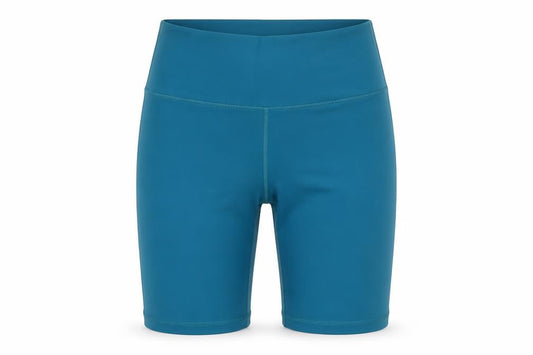 Dunnes Stores Women Teal Biker Activewear Shorts Size L